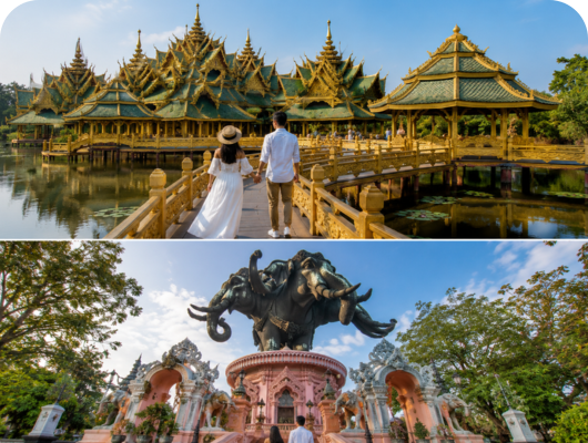 Ancient City + Erawan Museum Entrance