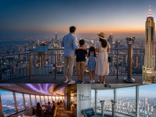 BAIYOKE SKY TOWER Observation Deck 77th Floor + Revolving View 84th