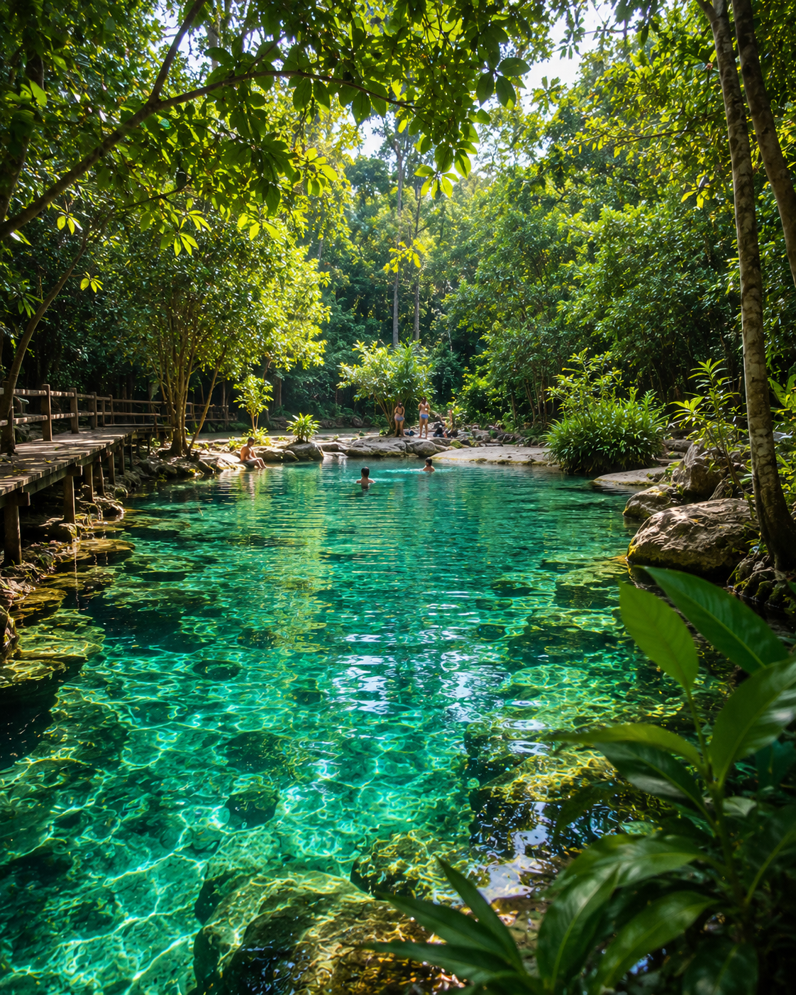 Emerald Pool and Hot Springs