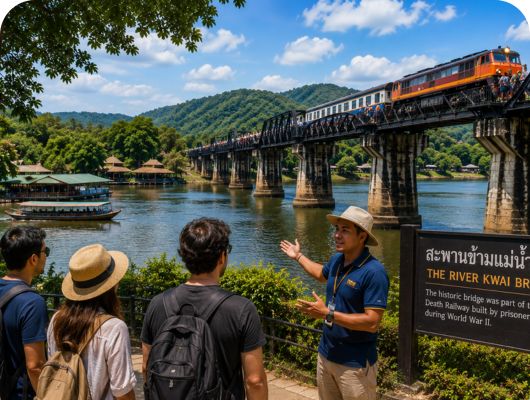 River Kwai One Day Tour with Guide