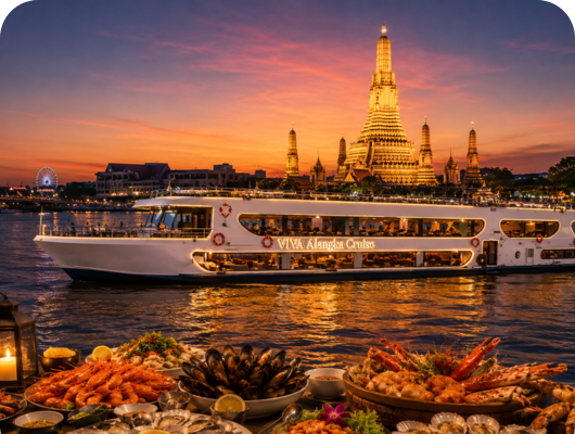 _ ALANGKA CRUISE (Icon Siam Pier 4) SUNSET – Seafood International (2)